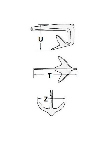 trefoil anchor