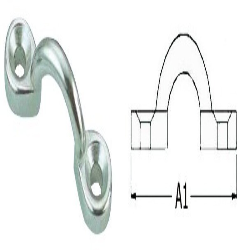 Ponticello inox da fissare tramite viti 