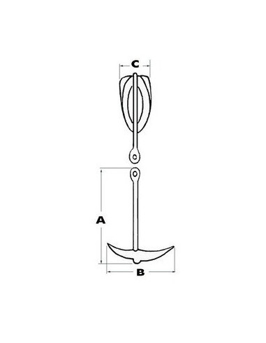 Grapnel Anchors - Anchorage and Docking - 0113900