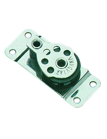 Simple mini-block with flat base ø 8 mm - SAILING & SPORT - 5551678