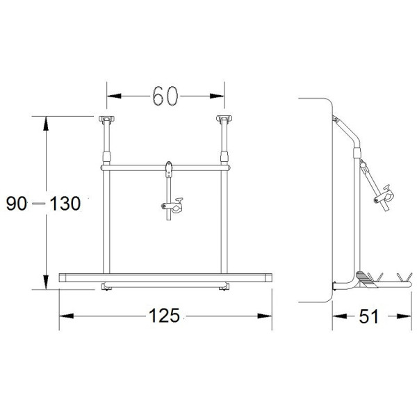 Portabici mod. «Trotter lift» - ACCESSORI PER ESTERNI - 0600620 2