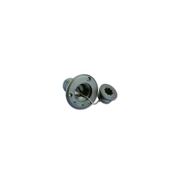 Deck plugs water and fuel Ø 38 mm. - DECK EQUIPMENTS - 2833000