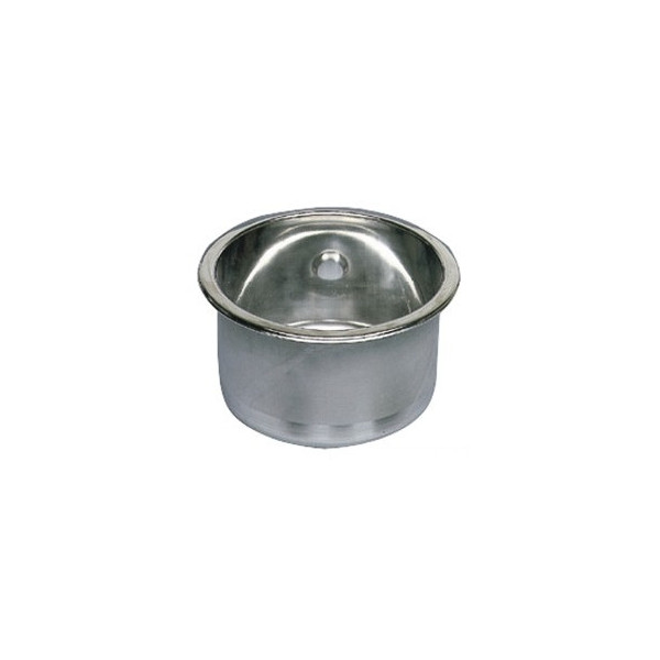 Round stainless steel sink Ø 285 mm -  - 5018735+5018696