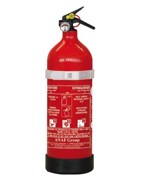 Estintore antincendio 1 kg omologato MED -  - 3145001