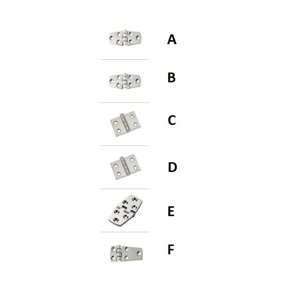 Hinges 5 mm thickness - Ironware - 3828300 2