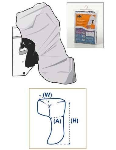 Outboard engine protective bag - Tg. L - DECK EQUIPMENTS - 2221125