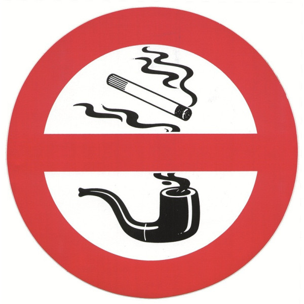 Divieto autoadesivo NO SMOKING - COMFORT & ARREDO - 0800010