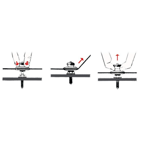 Screwdriver for Tenax buttons -  - 1043900 2