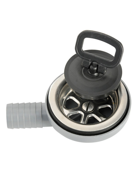 Fitted with 90° side drain outlet - Fittings camper - 5018696