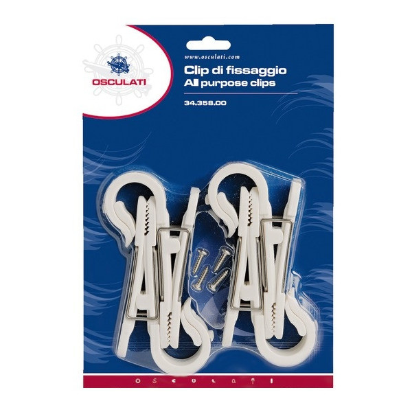 Clip per fissaggio oggetti vari - COMFORT & ARREDO - 3435800