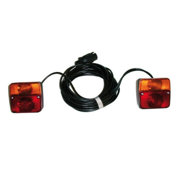 Kit luci posteriori per carrelli - Fanali, cavi, prese e spine - 0202310