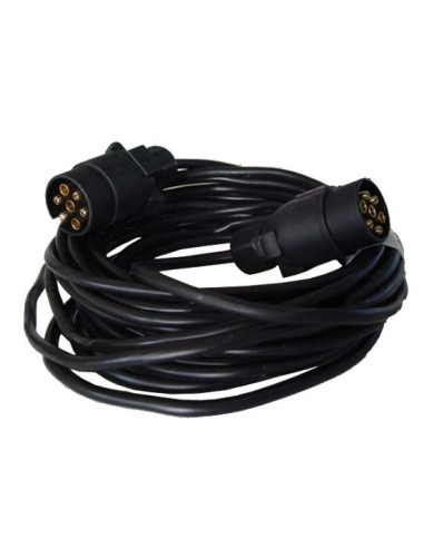 Cavo prolunga rimorchio 2 spine 7 poli. Accessori per carrello. cavo prolunga carrelli