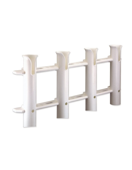 Portacanne da pesca multiplo in plastica antiurto - ATTREZZATURE DI COPERTA - M2640001