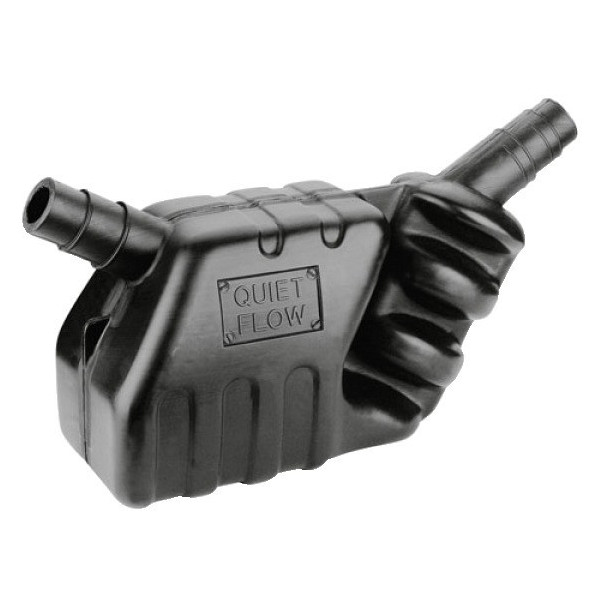 Exhaust muffler for water-cooled engines