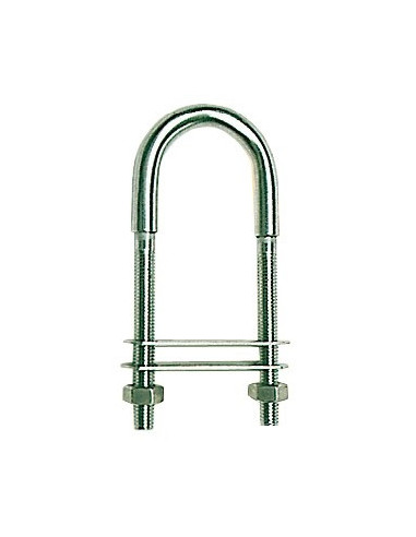 Cavallotto ad U acciaio inox - Ferramenta Nautica - 3912507