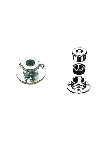 Fairlead gland, watertight, made of nylon - Electricity - 1418600