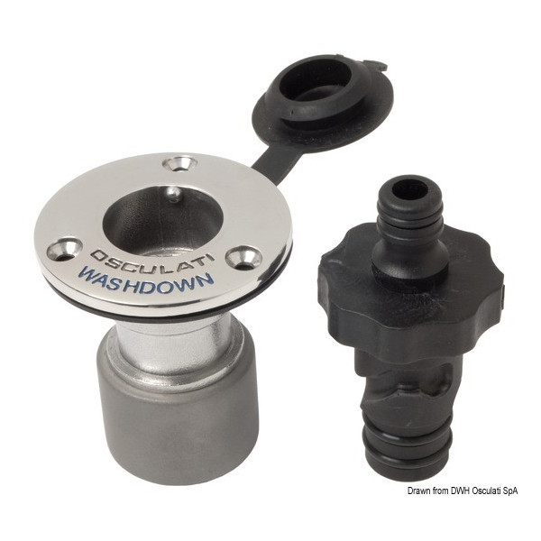 Bayonet flush link for deck washing - Deck water intake and wharf joints - 1644220 2