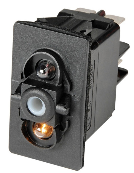 Interruttore a LED ROSSI CARLING SWITCH 12V   - Elettricità - 1419251