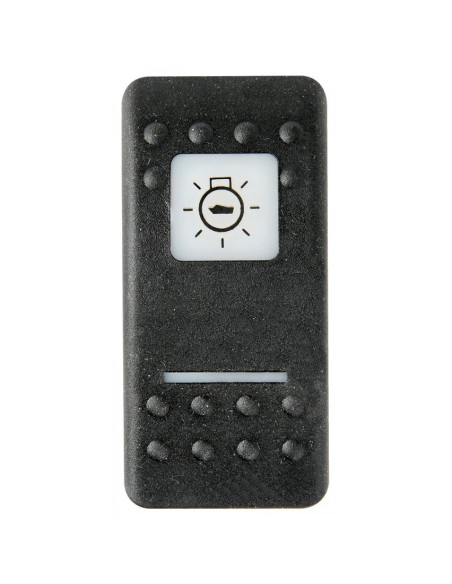 Bascule con simbologia illuminata per Carling Switch. targhetta per interruttore carling. carling switch - Elettricità - 1419301