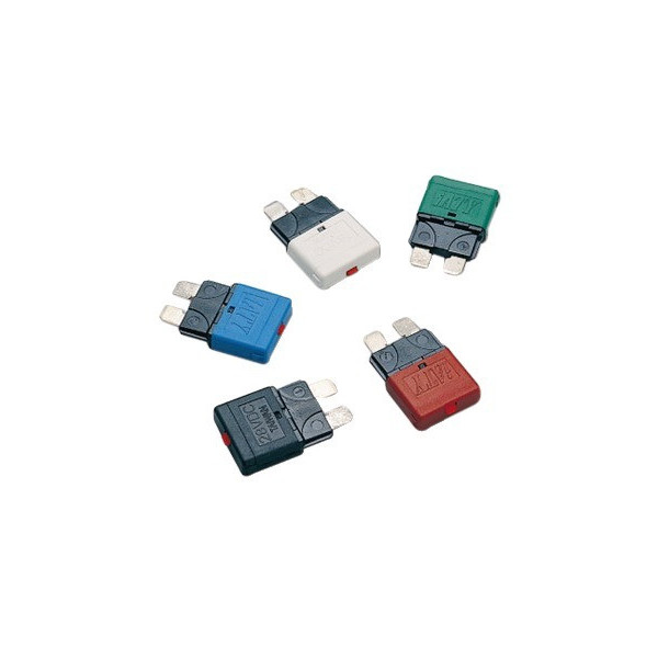 5 Resettable blade fuses, 12/24 V - Electricity - 1400501