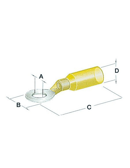 Pre-insulated eyes, watertight and heat-shrinkable model - Electricity - 1480001