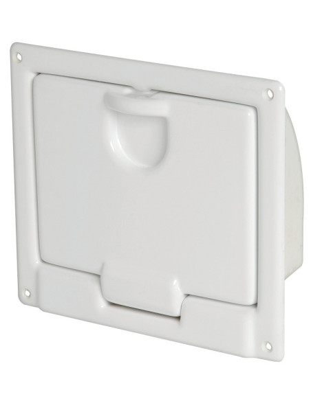 White polished ABS peak, designed for wall mounting - DECK EQUIPMENTS - 2002300