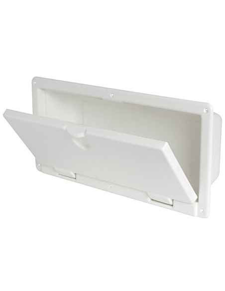 White polished ABS peak, designed for wall mounting - DECK EQUIPMENTS - 2002300