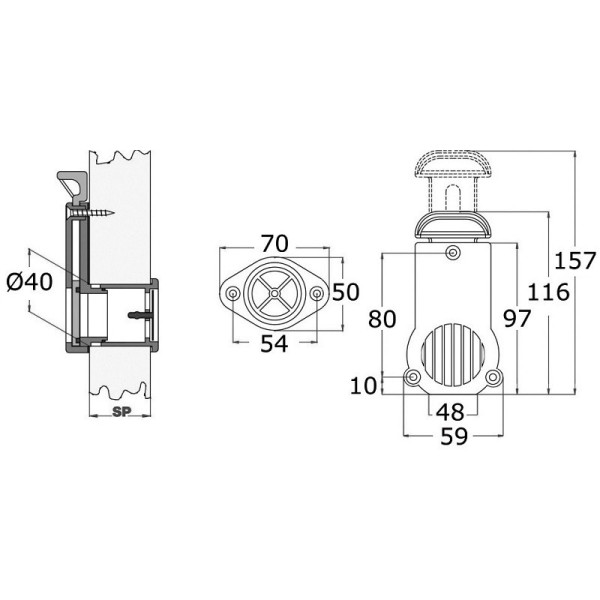 Drain plug with valve - Inflatables and Accessories - 1853420 2