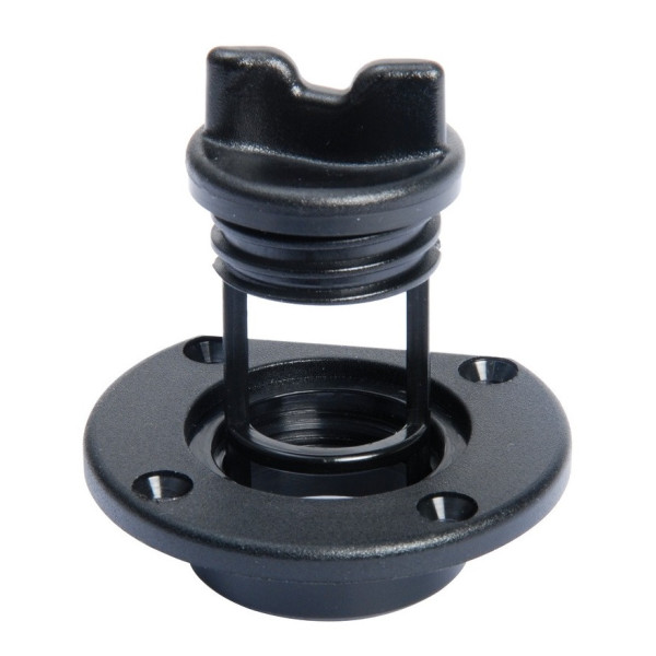 Expandable water drain plug