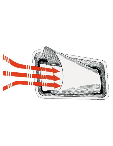 Universal air flow conveyor suitable for any type of porthole - DECK EQUIPMENTS - 1904100