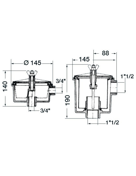Filtro defangatore per acqua motore - Motonautica e Acc. Motore - 1765201