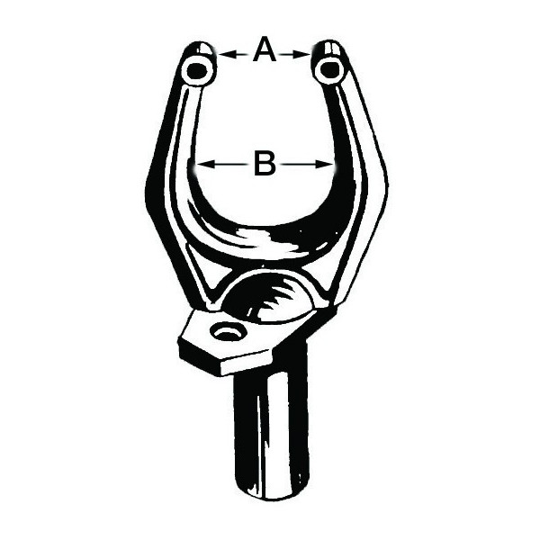 Black nylon rowlock - Anchorage and Docking - 3443700