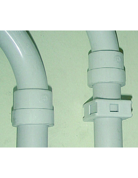 Fastening clip for hoses and cables - Quick-release coupling for WHALE hydraulic systems - 1800802