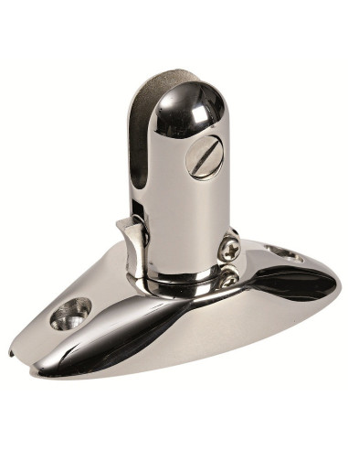 Basetta a scatto inox per tendalini, base esterna - ATTREZZATURE DI COPERTA - 4667010