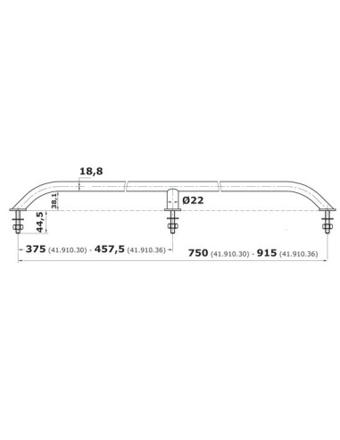 Handrail handles -  - 4191009