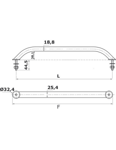 Handrail handles -  - 4191009