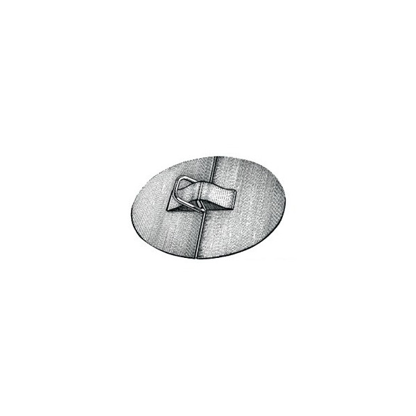 Anelli a D in EPDM con anello inox ø 100 mm - Gommoni e Accessori - 6600600
