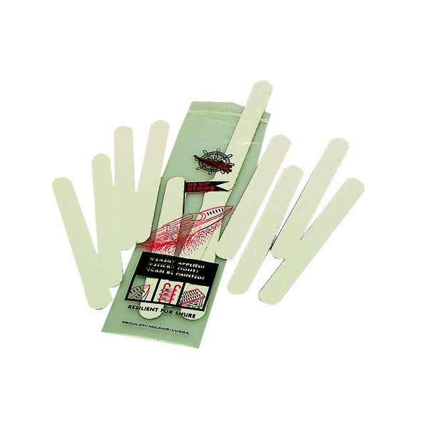Non-slip adhesive strips