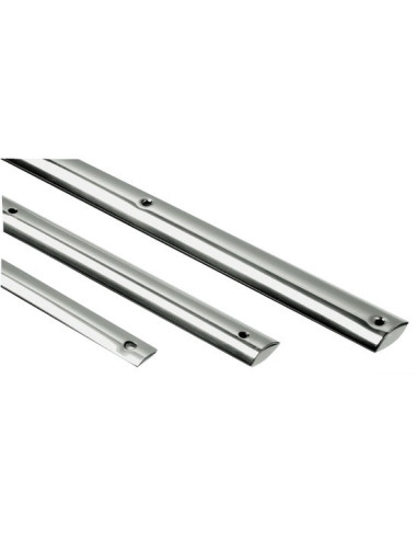 Low profile D-section rubbing strake made of mirror polished AISI 316 stainless steel   - Anchorage and Docking - 4448011