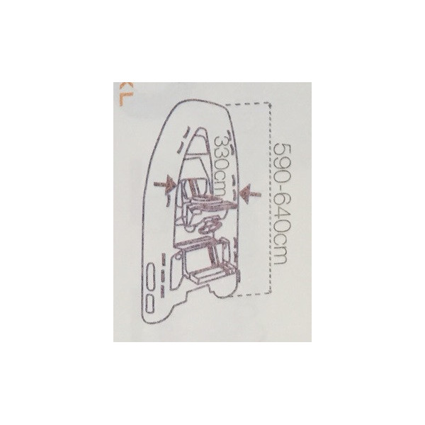 Tender cover "Covy Line" TG. XXL 590/640 cm - Inflatables and Accessories - O2238710 2
