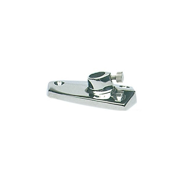 Basetta di ricambio per asta portabandiera ø 14 mm in plastica cromata - SICUREZZA - 3539003