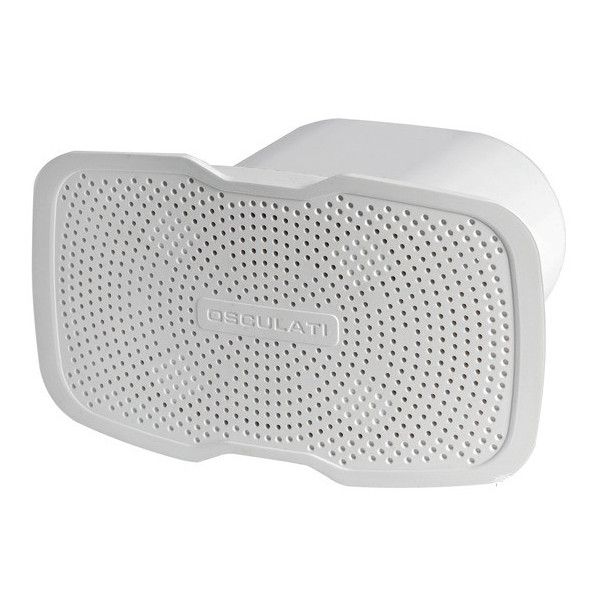 Tromba da incasso Sound in ABS bianco - 12V - SICUREZZA 2110300