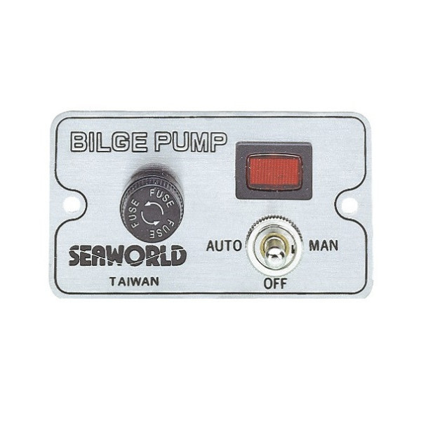 Pannello di controllo manuale per pompe di sentina elettriche - 12/24V - Elettricità - 1660400