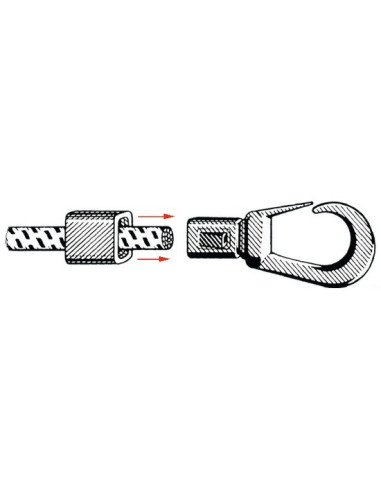 Gancio in nylon - Cime e accessori - 6305080