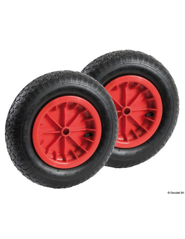 Rubber spare wheels with tire Ø 360 mm - Boat trailer and wheels - o1040000