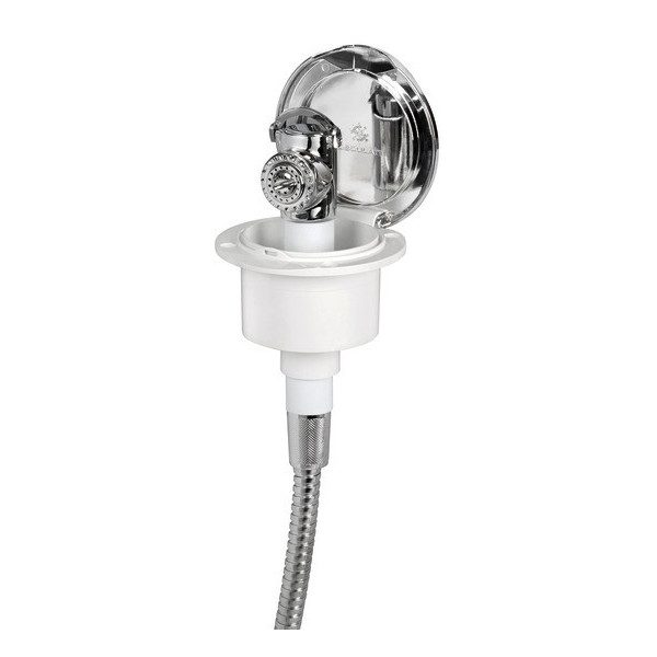 Classic Evo shower box with Mizar push-button shower - COVER CHROMED - Showers and shower boxes - 1525006
