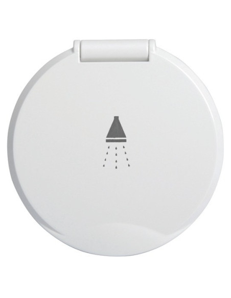 Classic EVO wall shower box with Mizar push-button shower  - COVER WHITE - Showers and shower boxes - 1525003