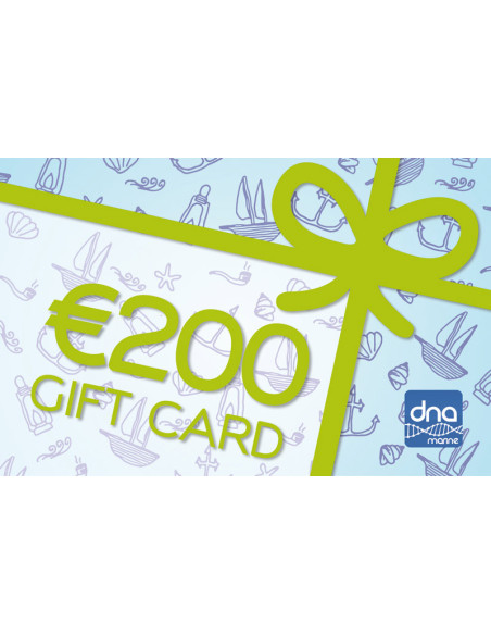 GIFT CARD 200€ - CARTE REGALO - GIFT200