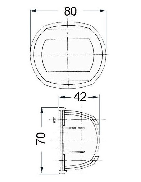 Compact 12 navigation lights -  - 1140601