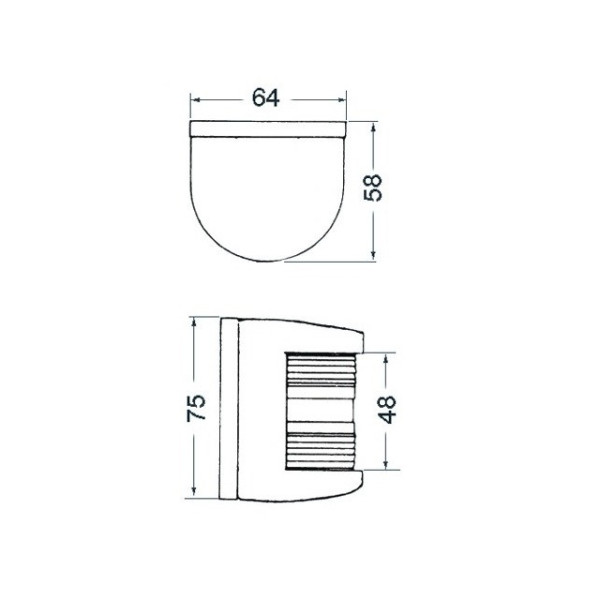 Utility 77 navigation lights -  - 1142501 2